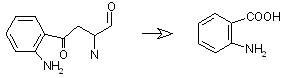 from L-Kynurenine to Anthranilic acid by Kynureninase, EC 3.7.1.3